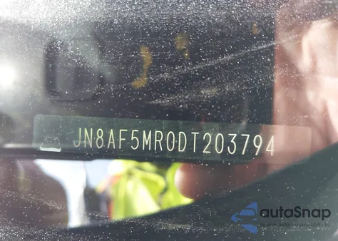 2013 Nissan Juke Sv из США, поврежденный, VIN JN8AF5MR0DT203794